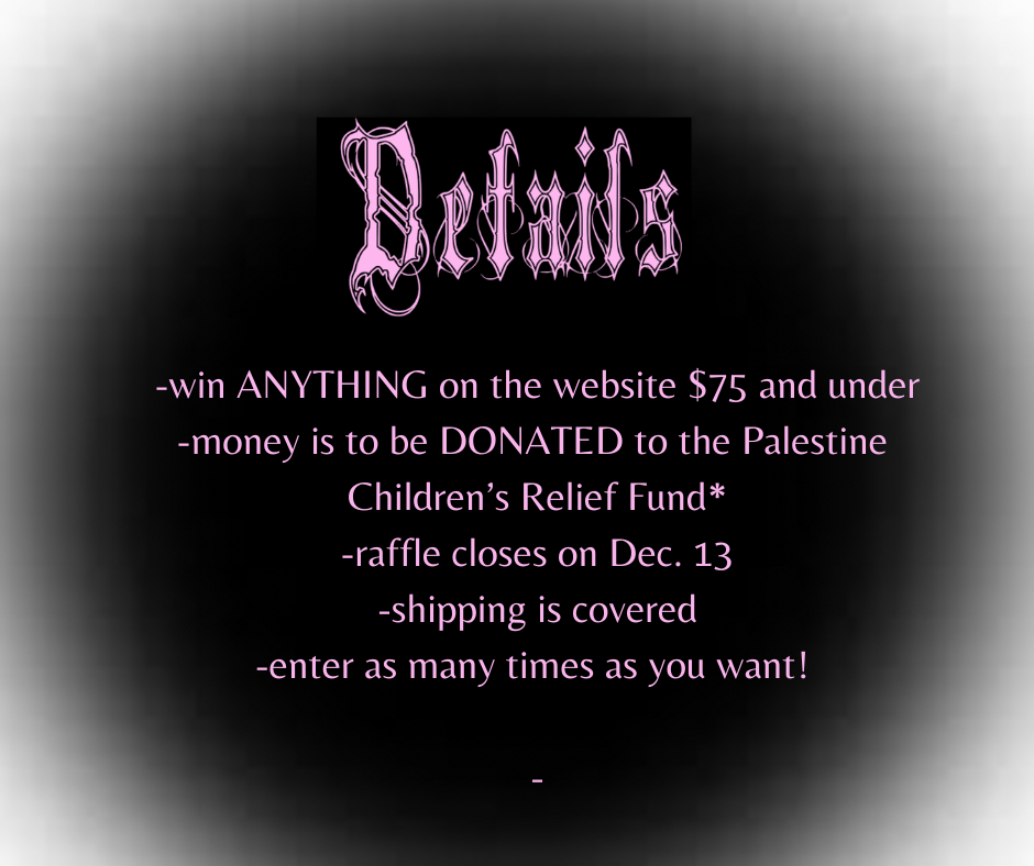 $10 PCRF Donation Raffle